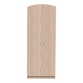 Шафа 800 платяна Яся (фасади з ДСП 1 кат.) МАКСІ МЕБЛІ Дуб молочний (11820)