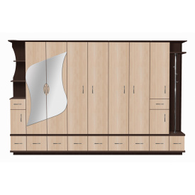 Передпокій Рекса МАКСІ МЕБЛІ Венге мегія/Дуб сонома (11568)