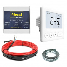 Фото - Комплект теплого полу 4Heat CableKit WiFi-675 675 Вт 4,7 м2 Комплект теплого полу 4Heat CableKit WiFi-675 675 Вт 4,7 м2