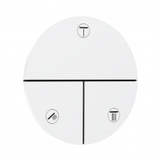 Перемикач потоків для душу Hansgrohe ShowerSelect Comfort S 3 функції, білий матовий (15558700)