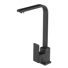 Змішувач для кухні Tarrasa Lux black shine (gz0301L)