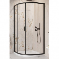 Душова кабіна Radaway Alienta Black A 900х900х1900 прозоре