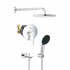 Душова система прихованого монтажу Grohe QuickFix Start, хром (UA202803R3)
