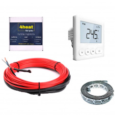 Фото - Комплект теплого полу 4Heat CableKit WiFi-375 375 Вт 2,6 м2 Комплект теплого полу 4Heat CableKit WiFi-375 375 Вт 2,6 м2