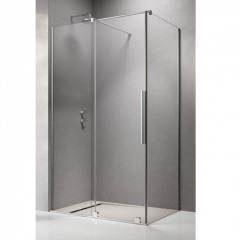 Бокова стінка стінка Radaway Furo 530x2000 хром/прозоре Ладан