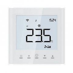 Терморегулятор сенсорний для теплої підлоги 4Heat AE-669DB з Wi-Fi керуванням, білий Свеса