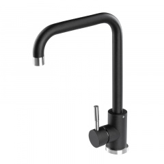 Змішувач для кухні Granado Oviedo Lux black shine (gz0201L) Цумань