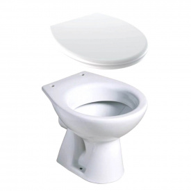 Унітаз підлоговий для дітей Geberit Bambini  з кришкою білий (500.916.00.1-573334000)