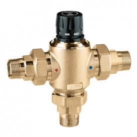 Змішувач-термостат Caleffi 1 1/4" Kv=9,1 m³/h (523070)