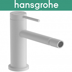 Смеситель однорычажный Hansgrohe (art 73201700) для биде Tecturis S, белый мат Чернівці