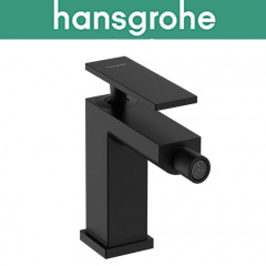 Смеситель однорычажный Hansgrohe (art 73200670) для биде Tecturis E, чёрный мат Івано-Франківськ