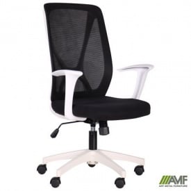 Крісло AMF Nickel White Сідней/Сітка