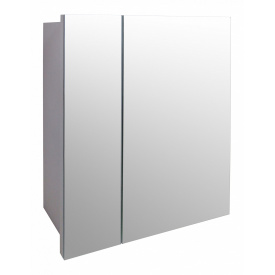Шафа дзеркальна Ассоль 800 МАКСІ МЕБЛІ Біла гладка (11333)