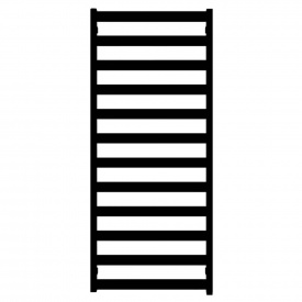 Електрична рушникосушка Terma Vivo One 1390х500, чорна матова П