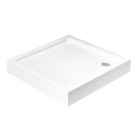 Душовий піддон Primera Frame 1000х1000, квадратний, білий (STR1010)