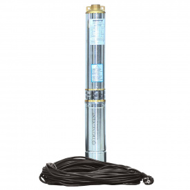 Насос відцентровий свердловинний Dongyin 0.75кВт 100(60)л/хв Ø102 мм кабель 40 м 4SEm4/10 (777473)