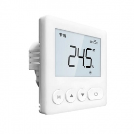 Терморегулятор для теплої підлоги 4Heat АЕ-Х з Wi-Fi керуванням, білий