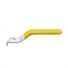 Жовта ручка сталева Paffoni 1 1/2 " посилена