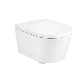 Підвісний унітаз Roca Inspira Round Rimless без кришки (A346528000)