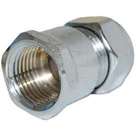 Затискний перехідник COMISA ВР 15 x 1/2" (8106105) хром