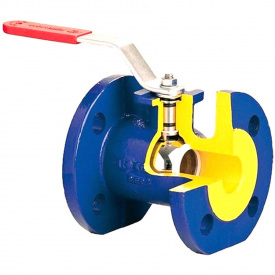 Кран кульовий фланцевий Zetkama 565 DN100 PN16