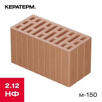 Керамоблок 2.12НФ 250х120х138 мм
