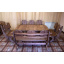 Мебель из массива термодерева 1750х1100, комплект Thermo-treated Oak Furniture. Стол и 4 лавки из термодуба Київ