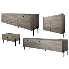 Набір у вітальню FjellFurniture (Шварцвальд) Оріхів