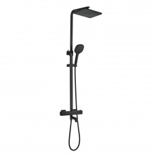 Душова система Globus Lux Termostatic Q VAN-GLQ-0041T-BB чорний