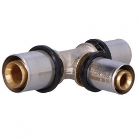 Трійник-прес Purmo 20x16x16