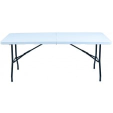 Стол раскладной-переносной Стенли Richman 1820х750 мм белый пластиковый на металлокаркасе для природы