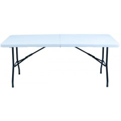 Стол раскладной-переносной Стенли Richman 1820х750 мм белый пластиковый на металлокаркасе для природы Нововолинськ