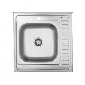 Кухонна мийка накладна Kroner KRP Dekor - 6060L