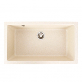 Гранітна мийка для кухні Platinum 7945 Paruana, матова, пісок