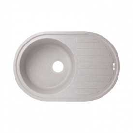 Мийка для кухні Lidz 780x500/200 GRA-09 сірий (LIDZGRA09780500200)