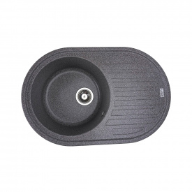 Мийка кухонна Platinum 7750 LIRA граніт, мікс