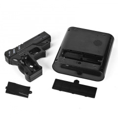 Будильник SUNROZ Gun Alarm Clock з мішенню Чорний (SUN3415) Полтава