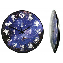 Настінний годинник Montre Зодіак 30х30х5 см Скло Тихий хід (17009) Черкаси
