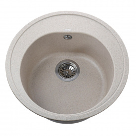 Гранітна мийка Globus Lux MARTIN 510 мм-А0004, пісочний