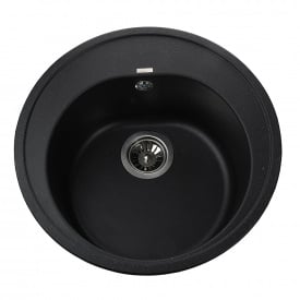 Гранітна мийка Globus Lux MARTIN 510 мм-А0002, чорний