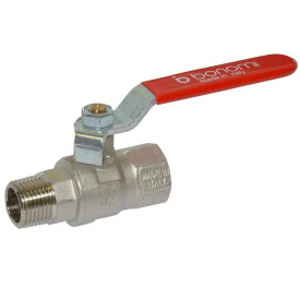 Кран кульовий посилений Bonomi Missouri 1/2 ВЗ сталева ручка