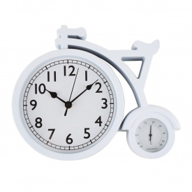 Годинник настінний Velo White 31х25 см Lefard AL218493