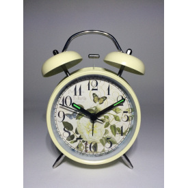 Настільний годинник з будильником Luminova SK17345 Harli Beige