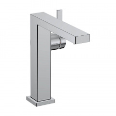 Змішувач для раковини Hansgrohe Tecturis S CoolStart EcoSmart+ зі зливним гарнітуром хром (73040000) Цумань