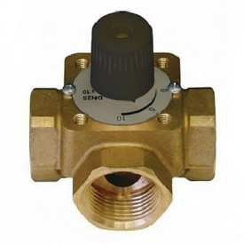 Триходовий змішувальний клапан HERZ 2137 з ручкою 3/4 ВР (1213702)