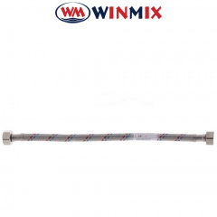 Шланг для подключения воды ГГ 1/2' 120 см, Winmix нерж. Чернігів