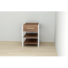Тумба Ferrum-decor Вивьен 1/2 50x41x40 см Дуб (XK00081) Киев