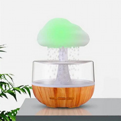 Зволожувач повітря RIAS Хмара RGB з дощем 300ml Brown (3_04347) Володарск-Волынский
