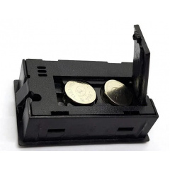 Термогігрометр цифровий Xiamen вологомір термометр чорний (HК050795) Чорноморськ