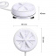 Пральна машинка туристична ультразвукова портативна OPT-TOP Wash Ultrasonic від USB та повербанку (1837585109) Костополь